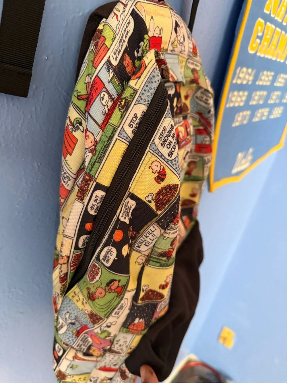 Vans Comic-Panel Backpack - Black, Yellow, Green, Red